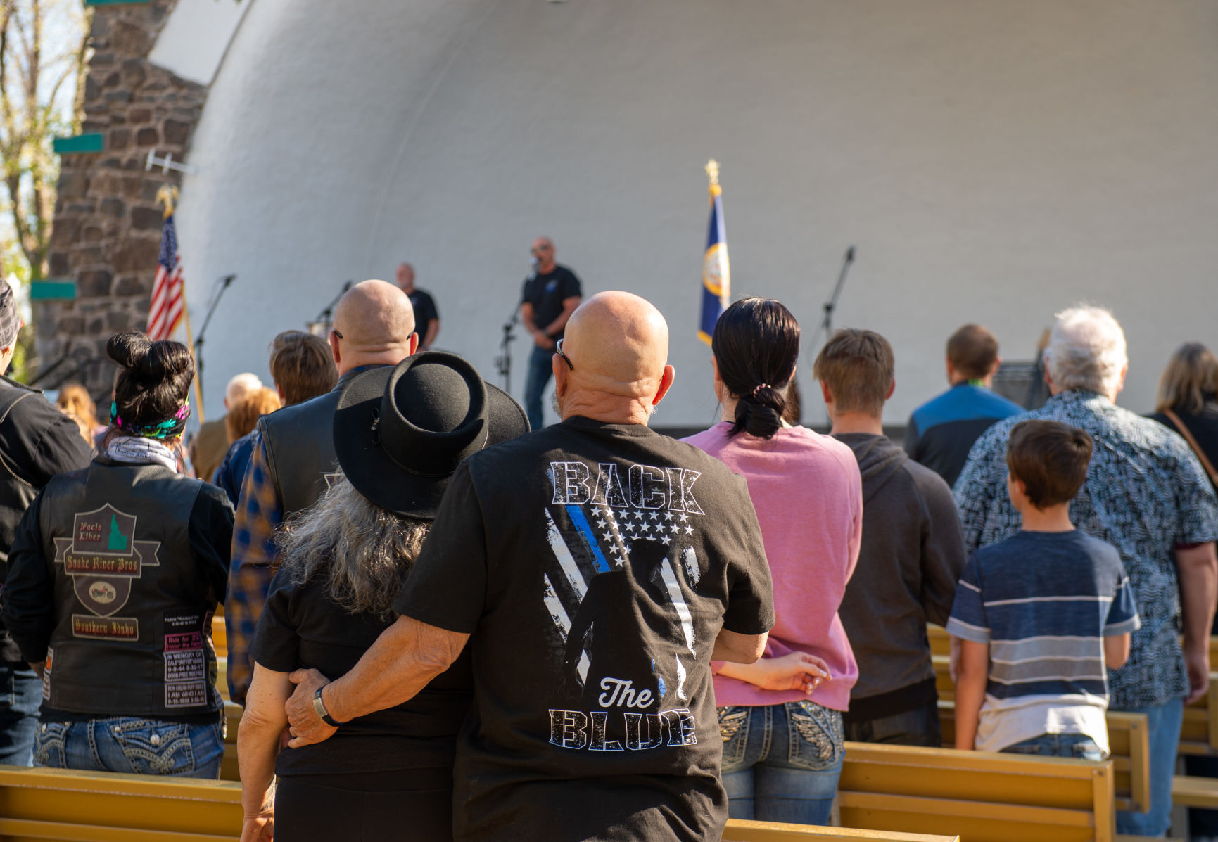 Back the Blue event held in Twin Falls